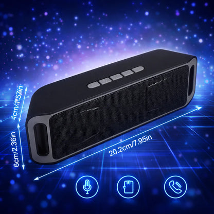 Bluetooth Speaker Wireless Waterproof Outdoor Stereo Bass USB/TF/FM Radio LOUD